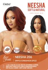 Outre Neesha Soft & Natural Synthetic Swiss Lace Front Wig NEESHA 206
