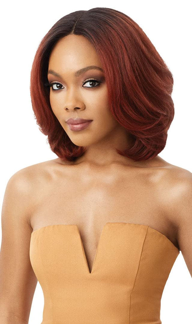 Outre Neesha Soft & Natural Synthetic Swiss Lace Front Wig NEESHA 206