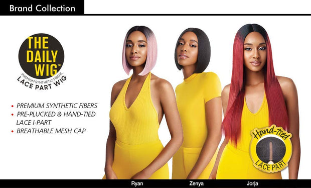 Outre The Daily Wig Synthetic Hair Lace Part Wig RYAN (99J)