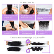 Cece Beauty 8 Inch Short Human Hair Bundles Natural Color 4 Bundles 12A Brazilian Virgin Hair 100% Unprocessed Straight Human Hair(8"8"8"8")