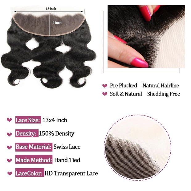 Human Hair Bundles 4 Bundles 10 Inch 12A Body Wave Bundles Human Hair 100% Unprocessed Brazilian Virgin