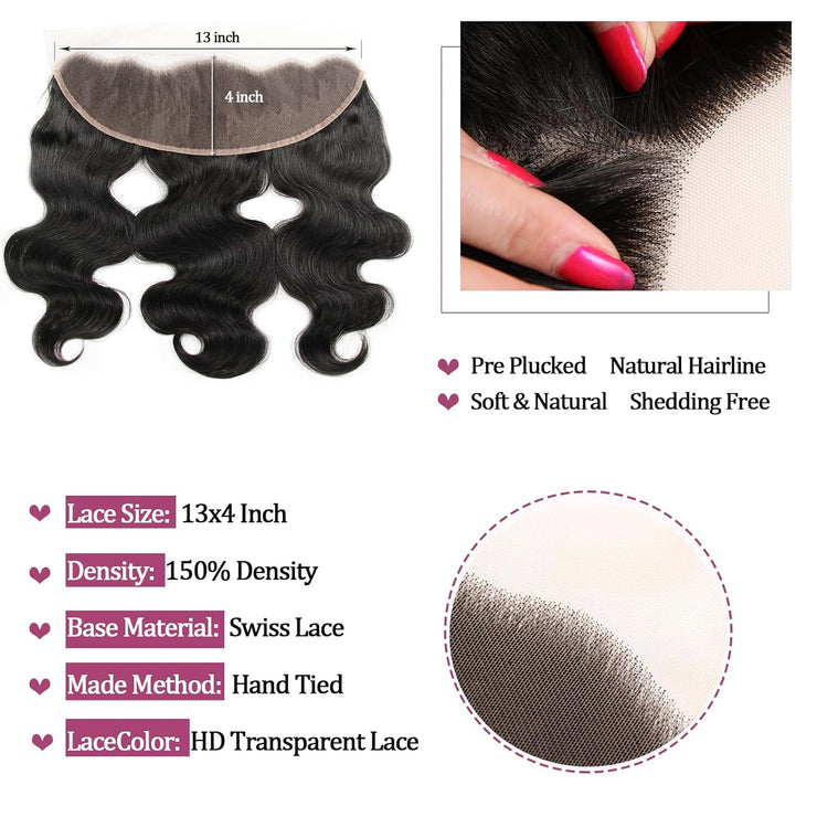 Human Hair Bundles 4 Bundles 10 Inch 12A Body Wave Bundles Human Hair 100% Unprocessed Brazilian Virgin