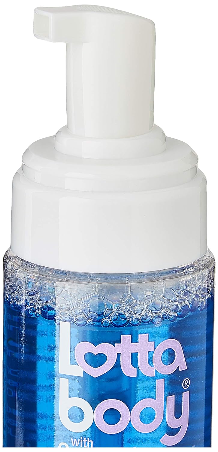 Lottabody Coconut Oil and Shea Wrap Me Foaming Curl Mousse , Creates Soft Wraps, Hair Mousse for Curly Hair, Defines Curls, Anti Frizz, 7 Fl Oz